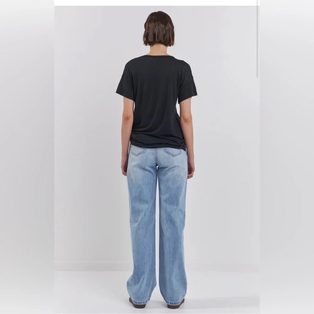 NWT Grey Lab High Waist Wide Leg denim - size 28 Nordstrom